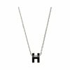 Hermes Pop H Pendant Black